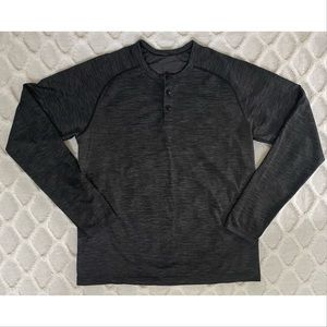 Lululemon Metal Vent Tech Long Sleeve Henley Size Large